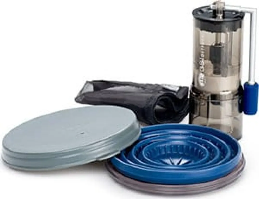 GSI Outdoors Goumet Pourover Java Set Grey