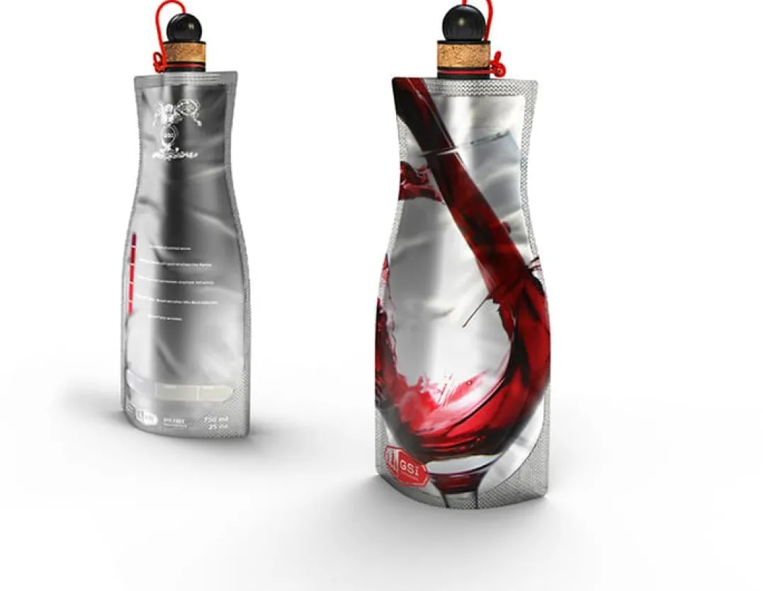 GSI Outdoors SOFT SIDED WINE CARAFE NoColour