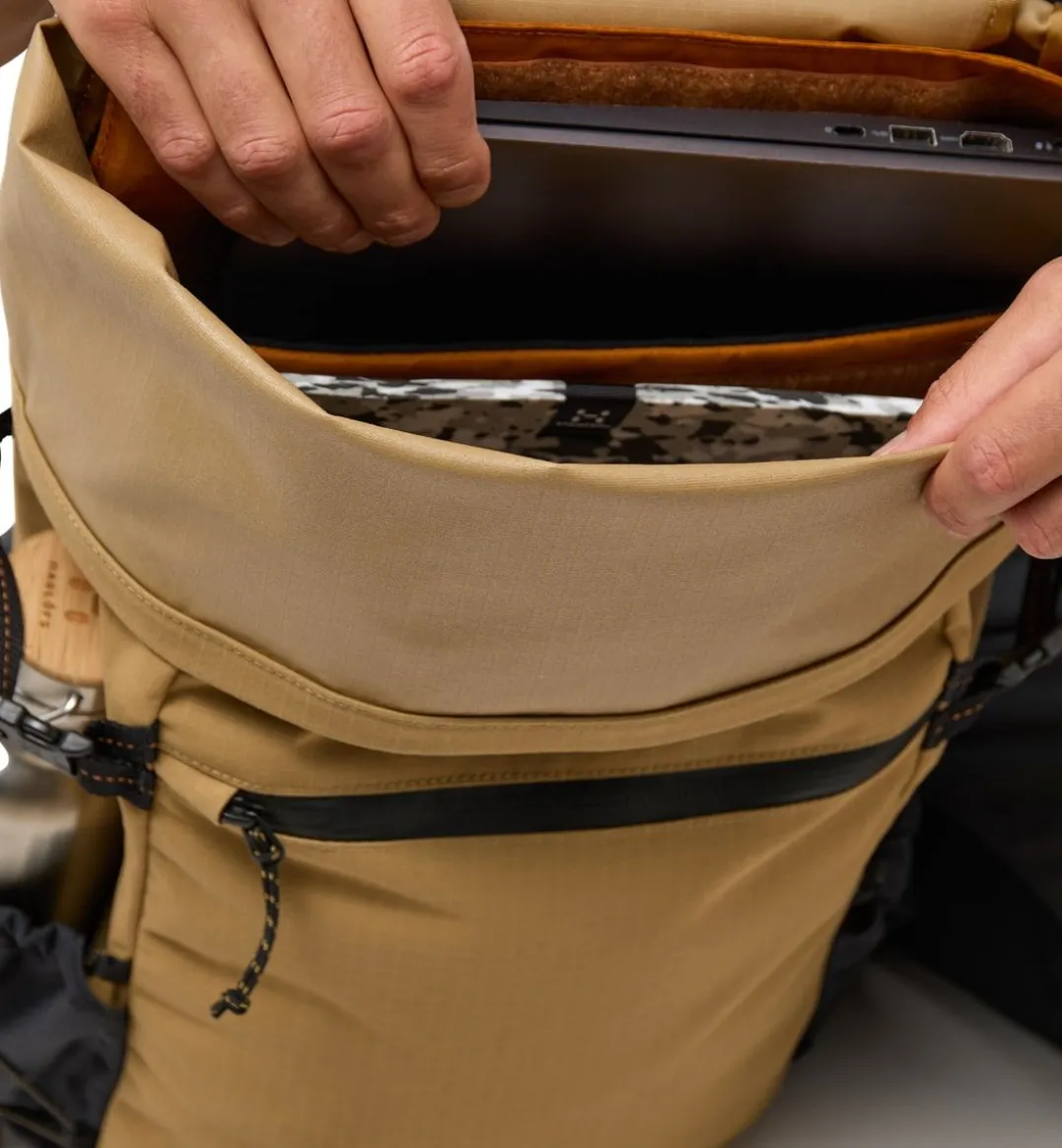 Haglöfs Ardos Rolltop 22 Cinnamon Brown/True Black