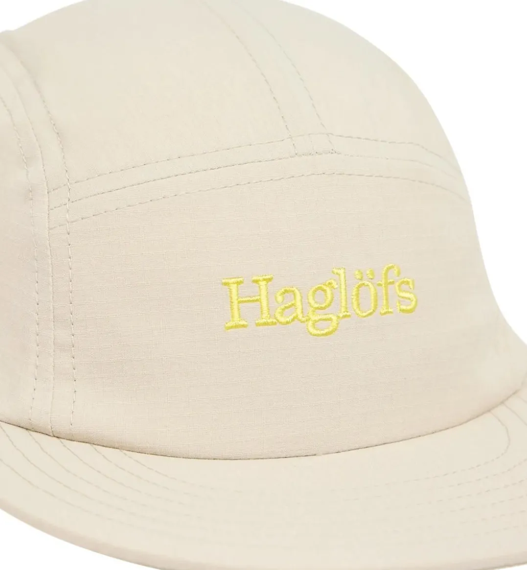 Haglöfs Brand Five Panel Cap Chalk Beige