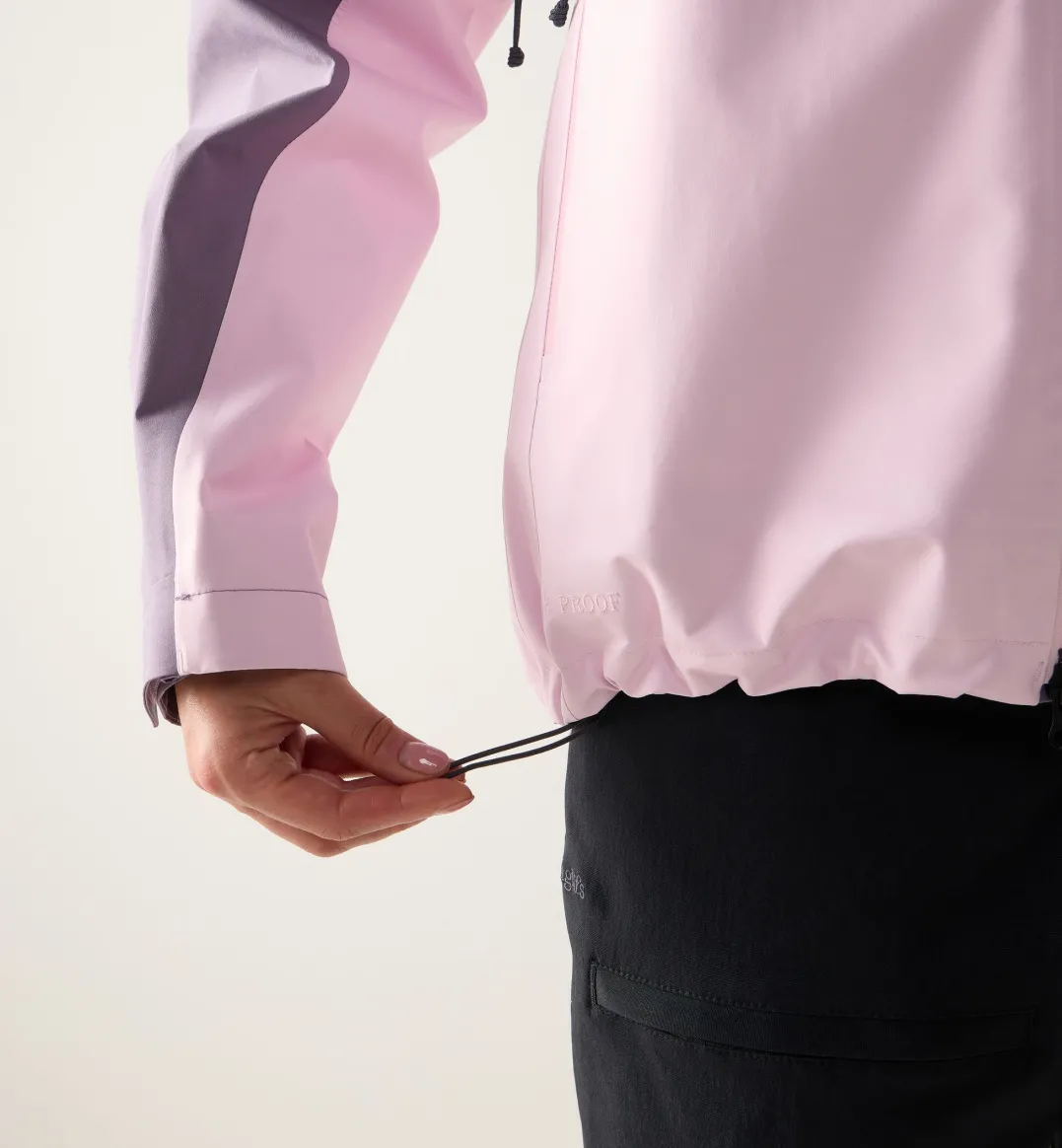 Haglöfs Front Proof Ii Jacket Women Purple Fog/fresh Pink