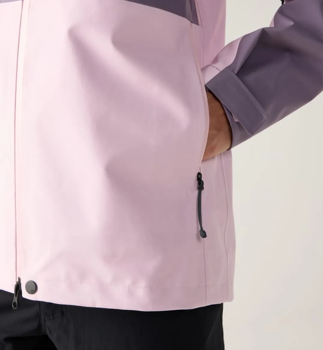 Haglöfs Front Proof Ii Jacket Women Purple Fog/fresh Pink