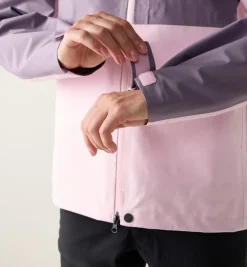 Haglöfs Front Proof Ii Jacket Women Purple Fog/fresh Pink