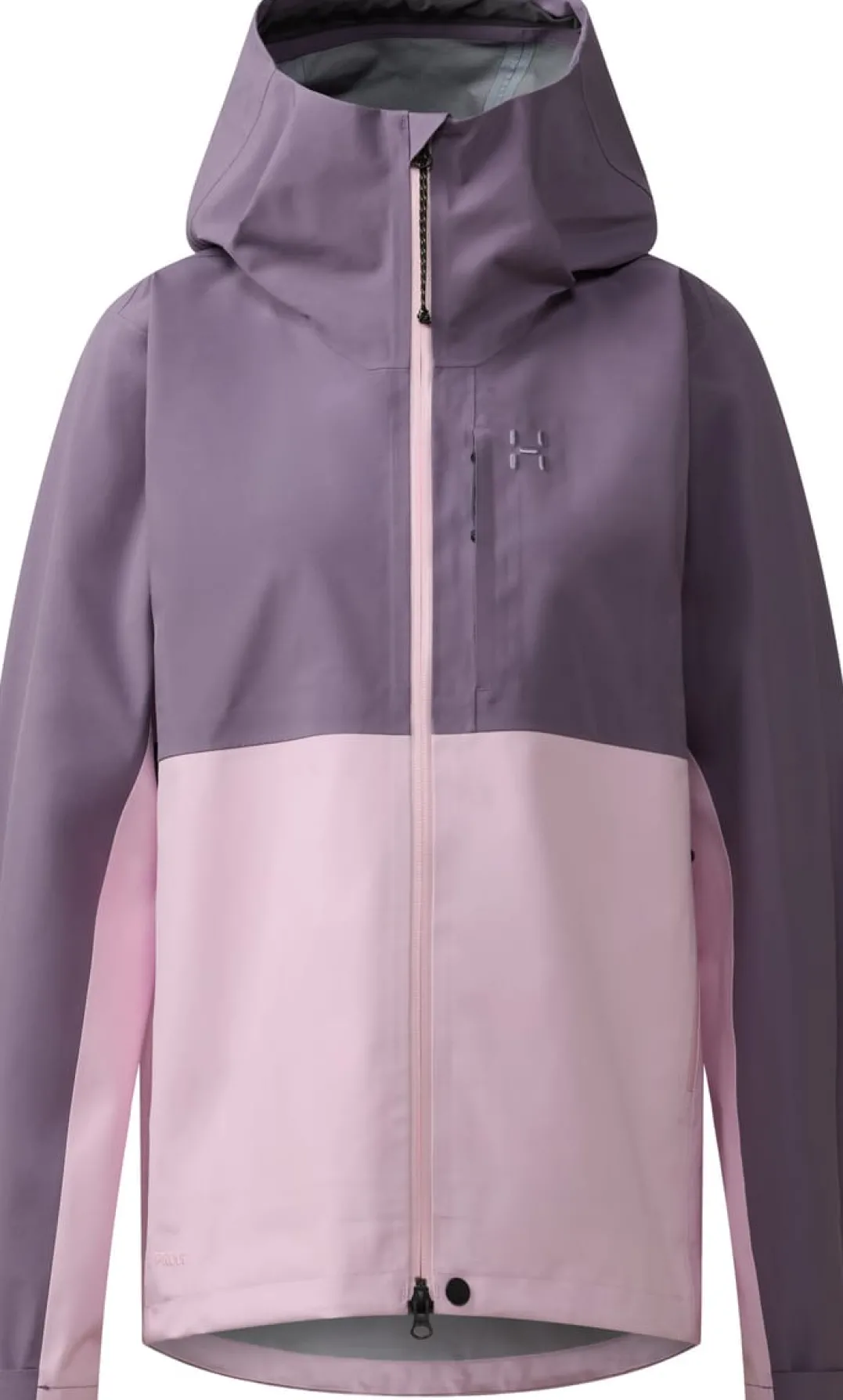 Haglöfs Front Proof Ii Jacket Women Purple Fog/fresh Pink