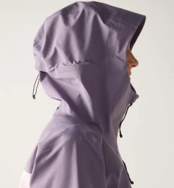 Haglöfs Front Proof Ii Jacket Women Purple Fog/fresh Pink