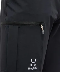 Haglöfs Lizard Softshell Shorts Men True Black