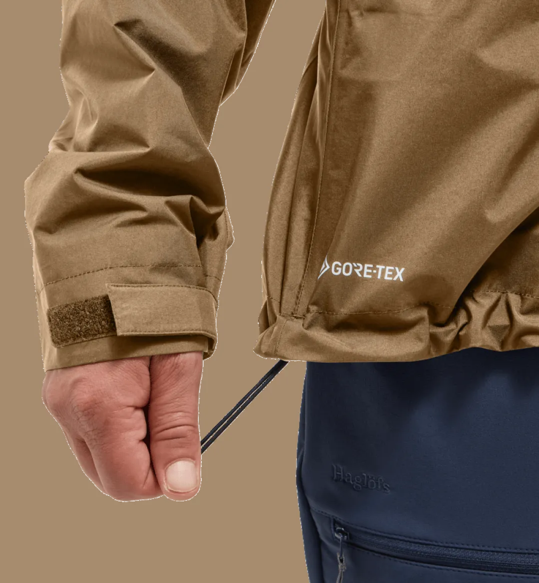 Haglöfs Men's Astral GORE-TEX II Jacket Teak Brown