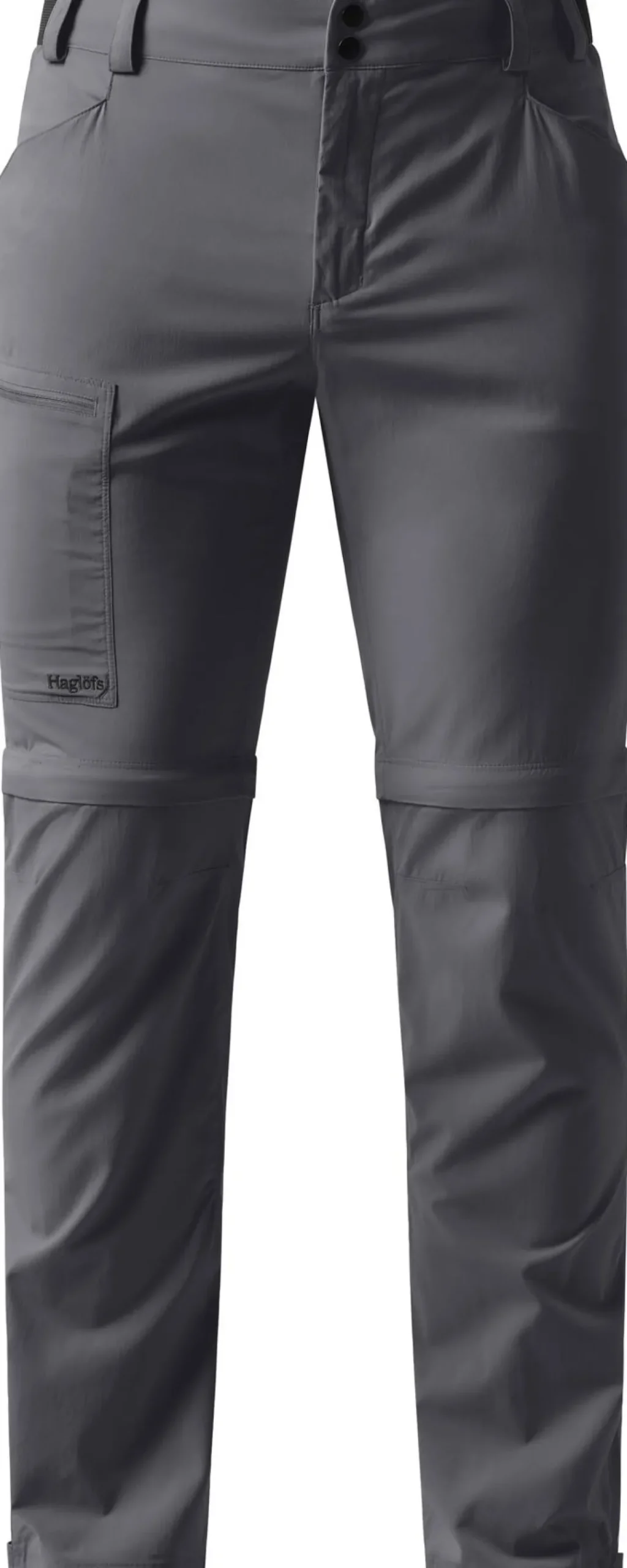 Haglöfs Men's Lite Standard Zip-Off II Pant Magnetite