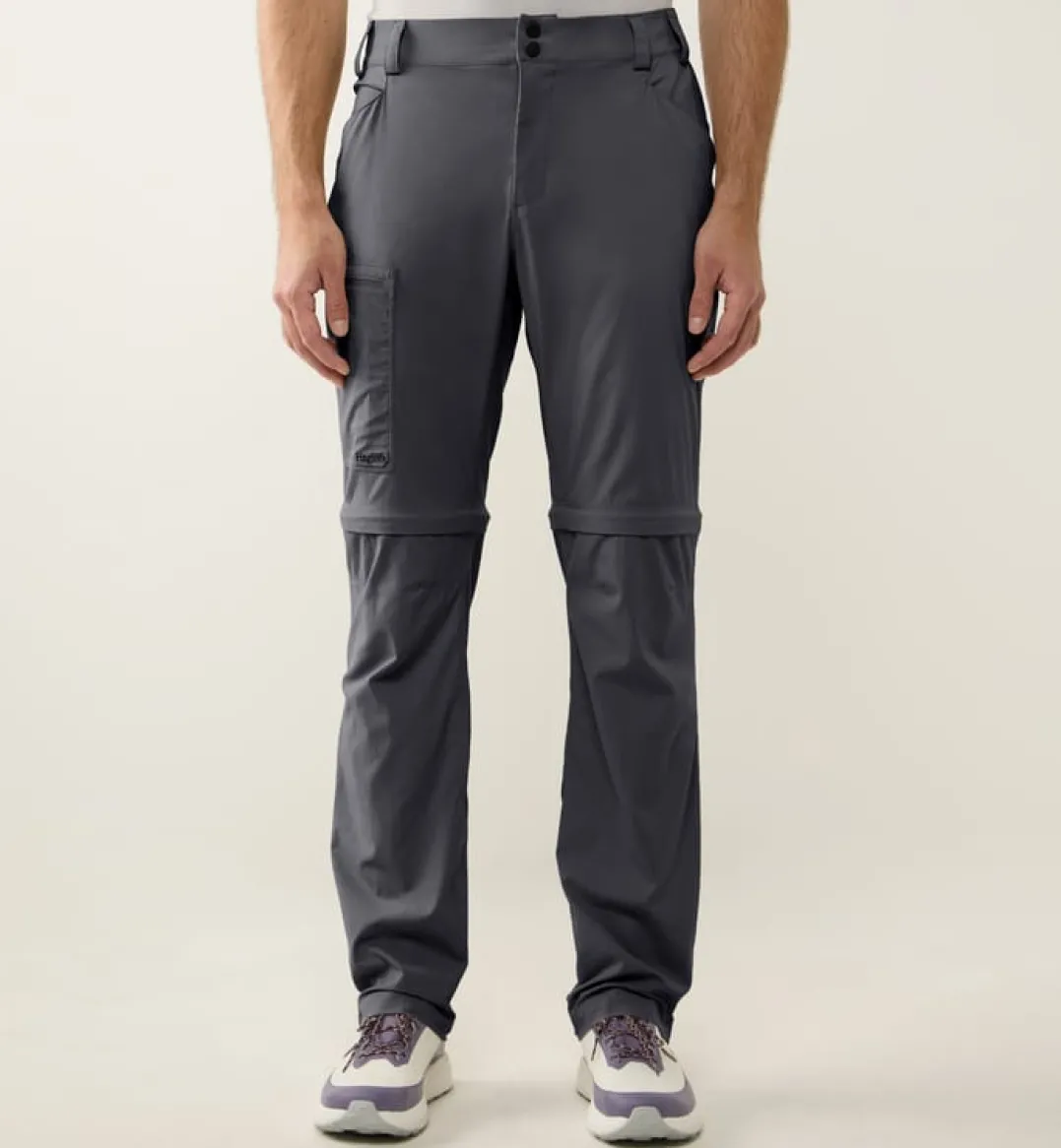 Haglöfs Men's Lite Standard Zip-Off II Pant Magnetite