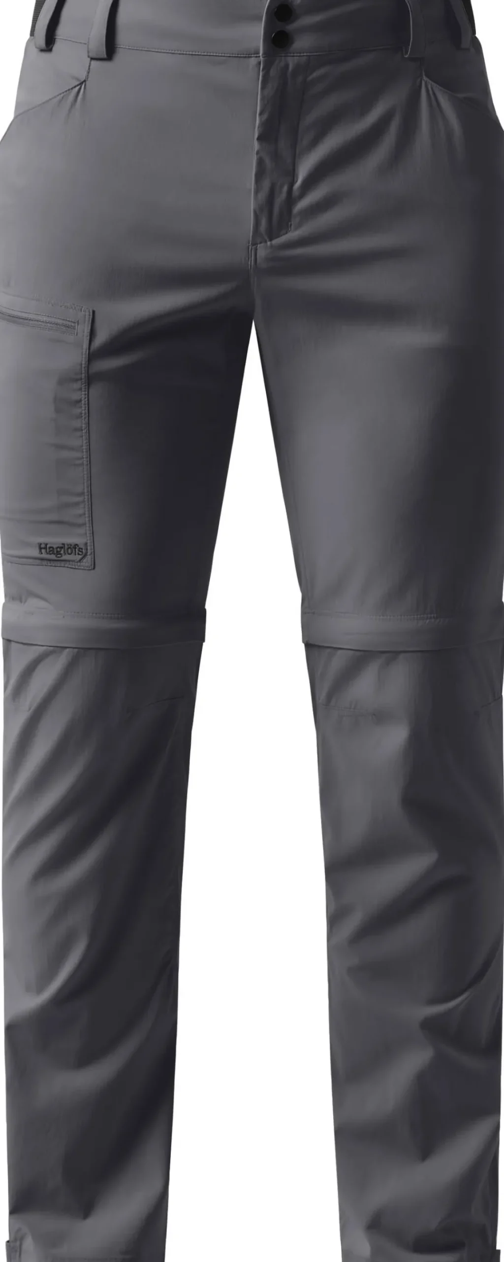 Haglöfs Men's Lite Standard Zip-Off II Pant Magnetite