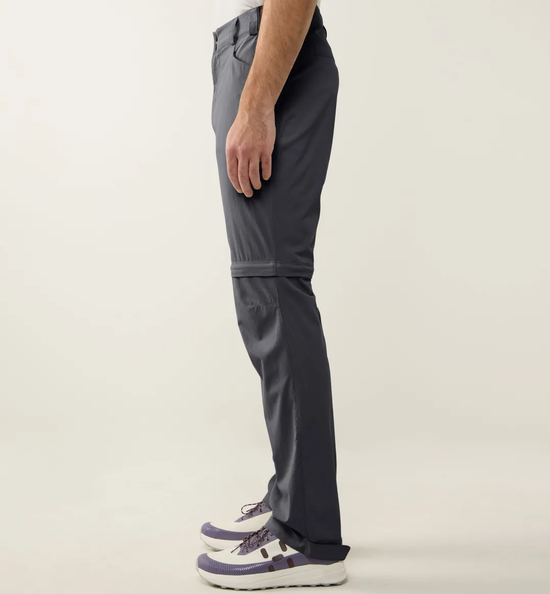 Haglöfs Men's Lite Standard Zip-Off II Pant Magnetite