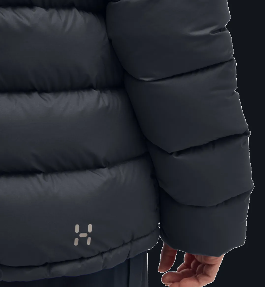 Haglöfs Men's Rosson Down Hood True Black