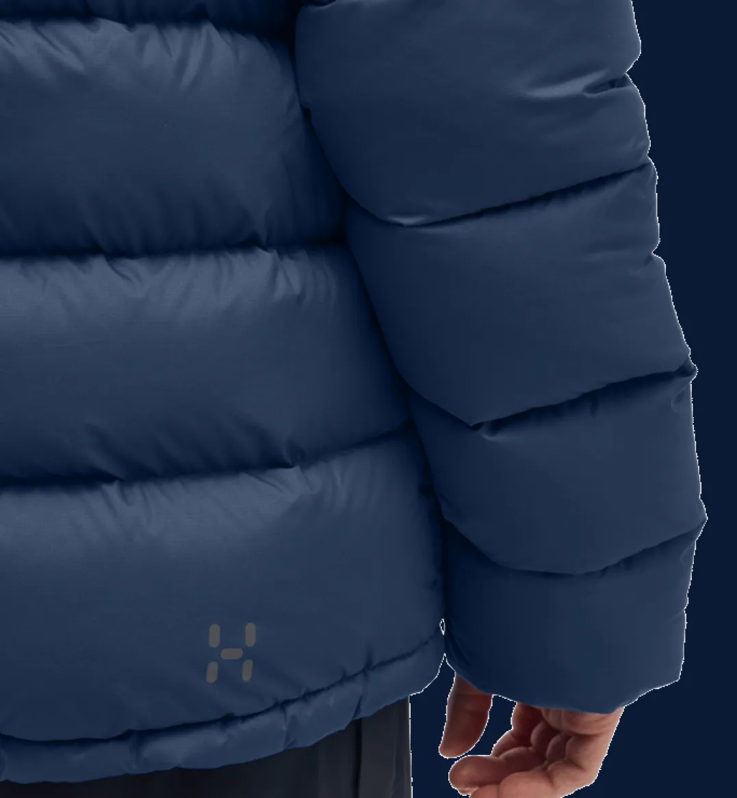 Haglöfs Men's Rosson Down Hood Tarn Blue