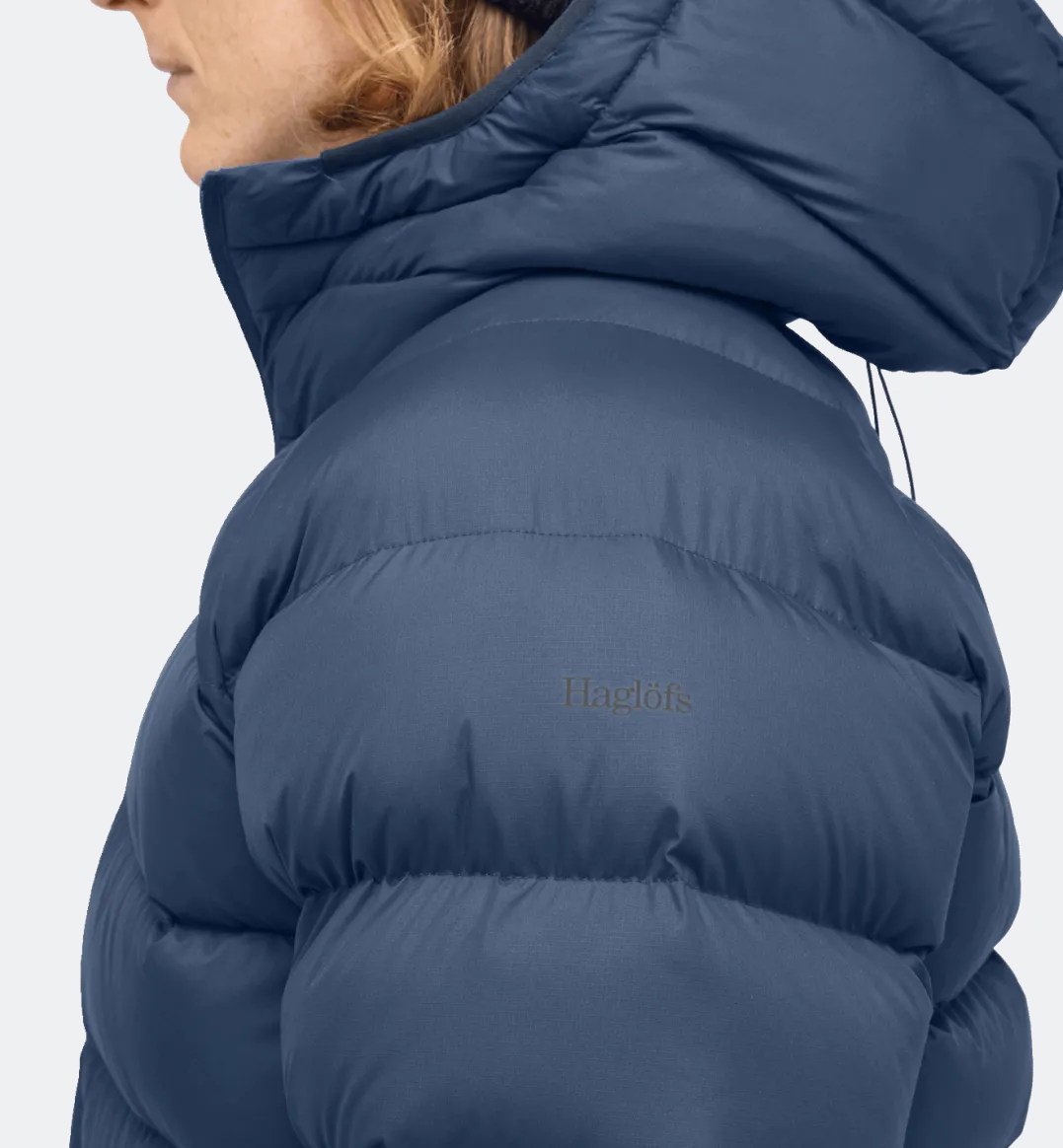 Haglöfs Men's Rosson Down Hood Tarn Blue