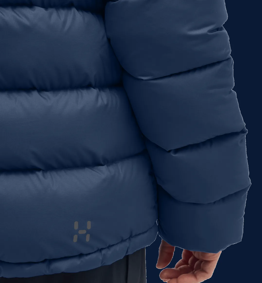 Haglöfs Men's Rosson Down Hood Tarn Blue