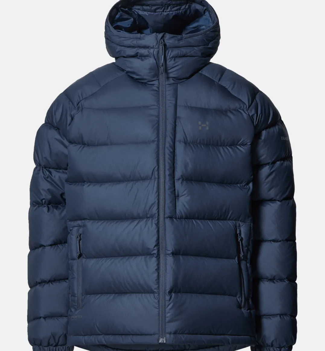 Haglöfs Men's Rosson Down Hood Tarn Blue