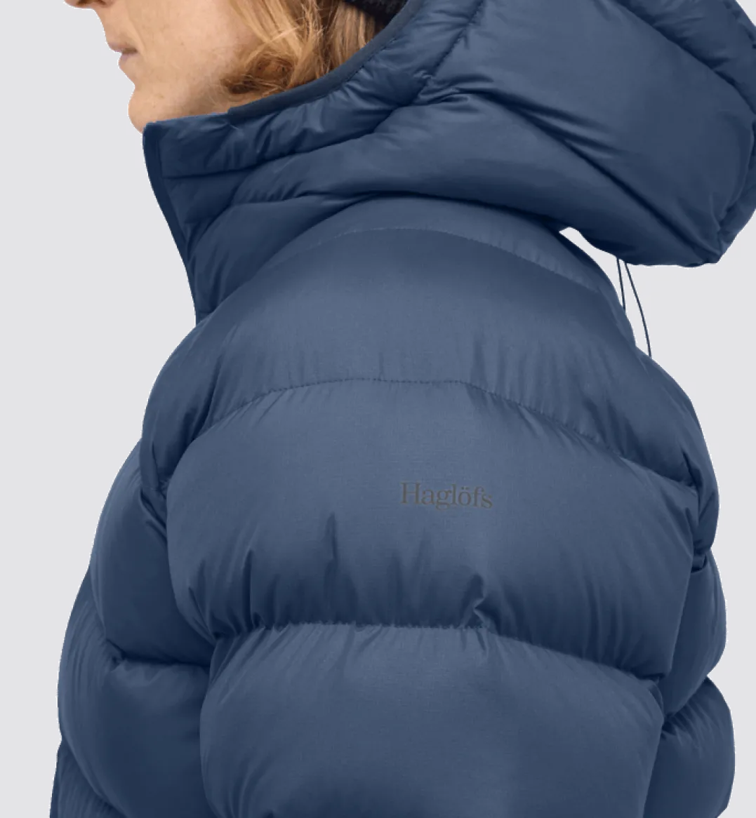 Haglöfs Men's Rosson Down Hood Tarn Blue