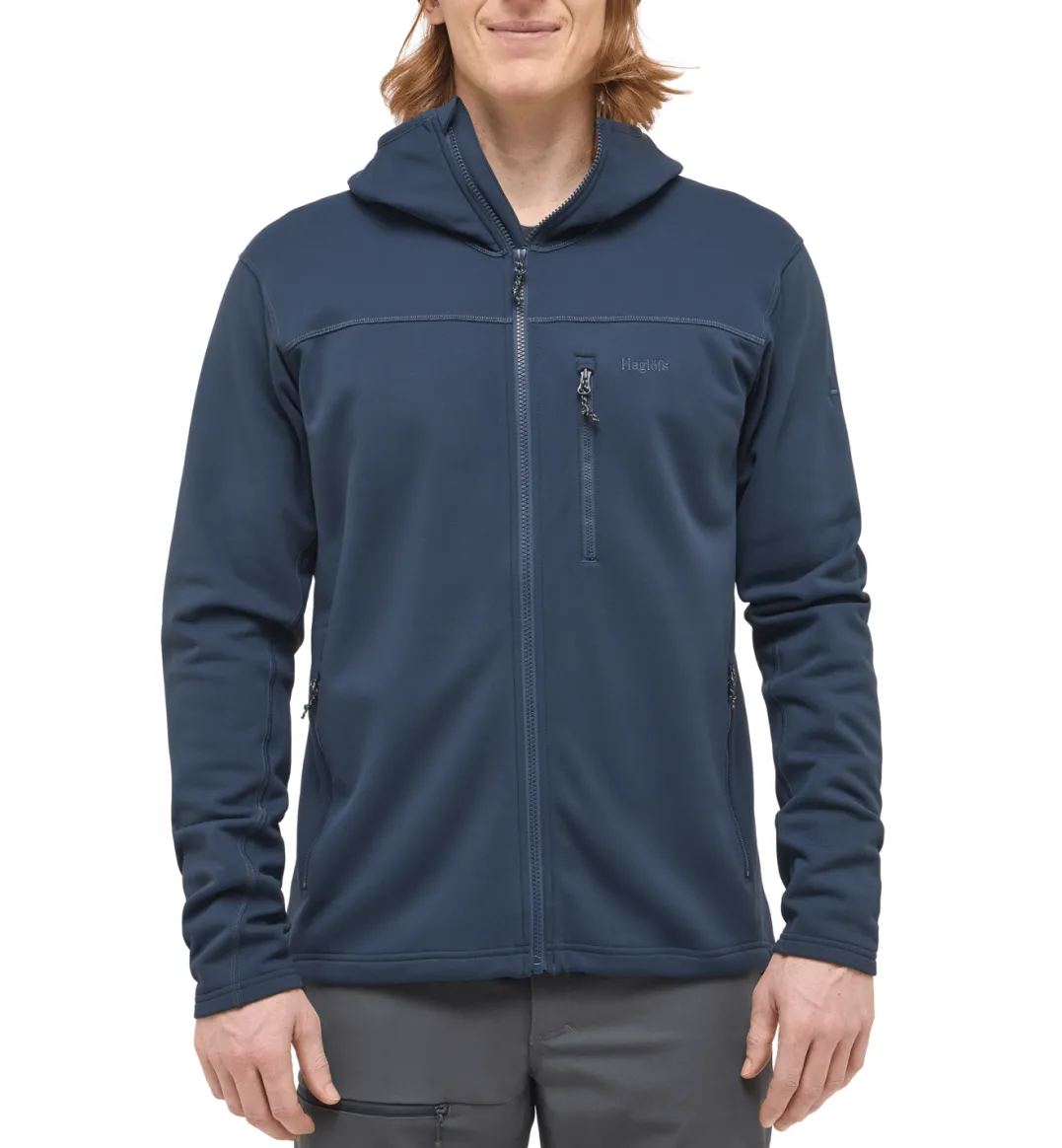 Haglöfs Men's Rosson Mid Hood Tarn Blue