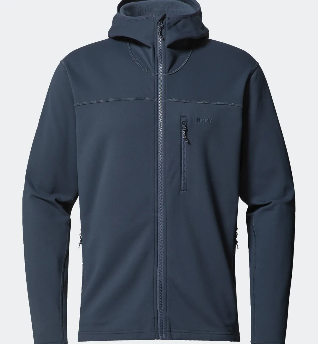 Haglöfs Men's Rosson Mid Hood Tarn Blue