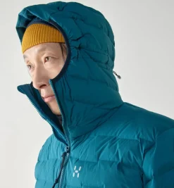 Haglöfs Men's Spitz Down Hood Deep Teal