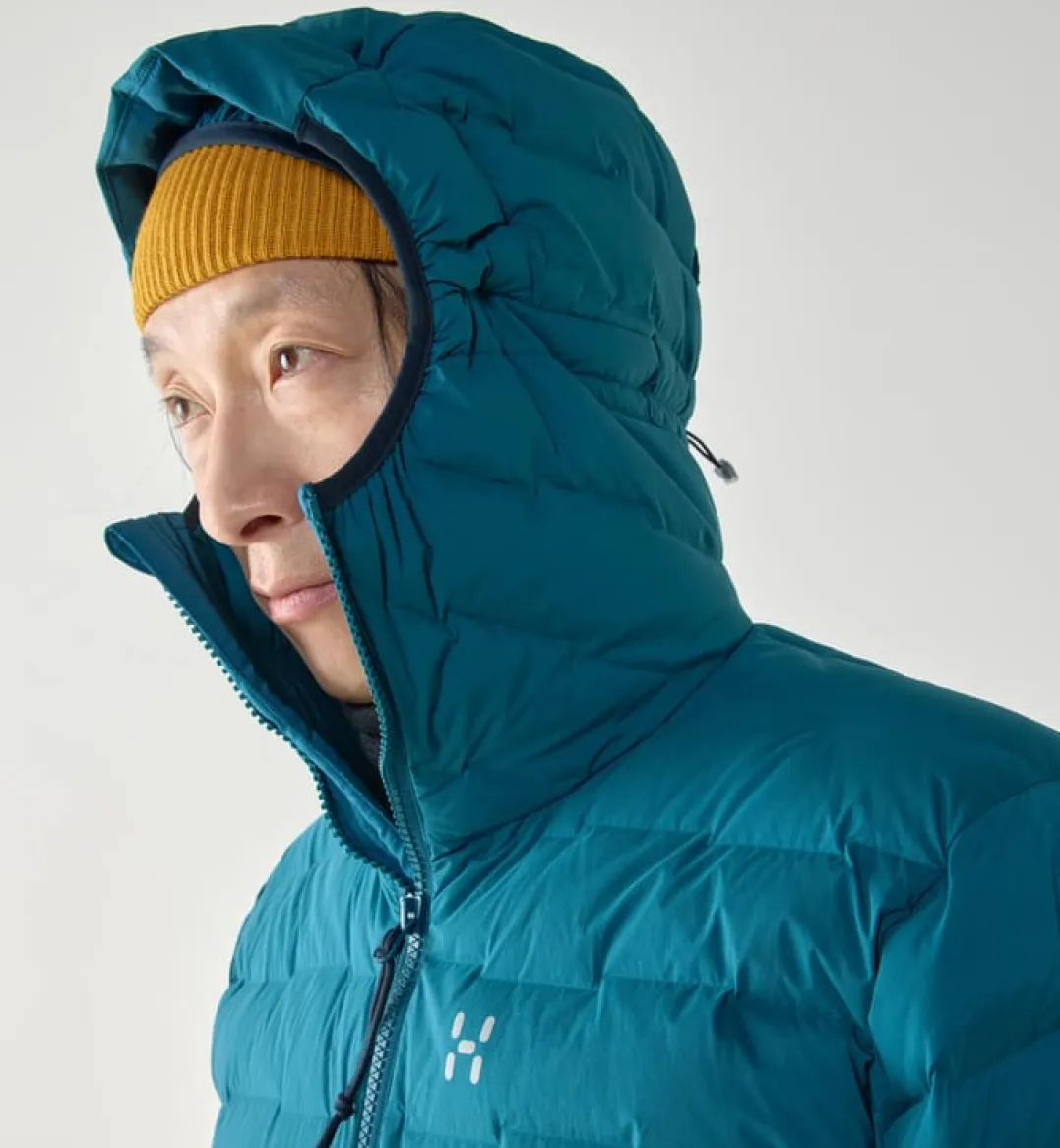 Haglöfs Men's Spitz Down Hood Deep Teal