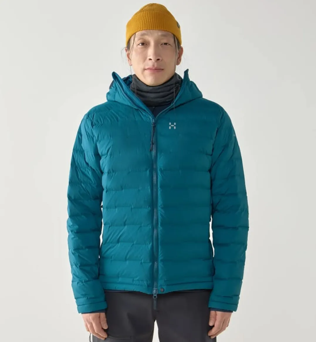 Haglöfs Men's Spitz Down Hood Deep Teal