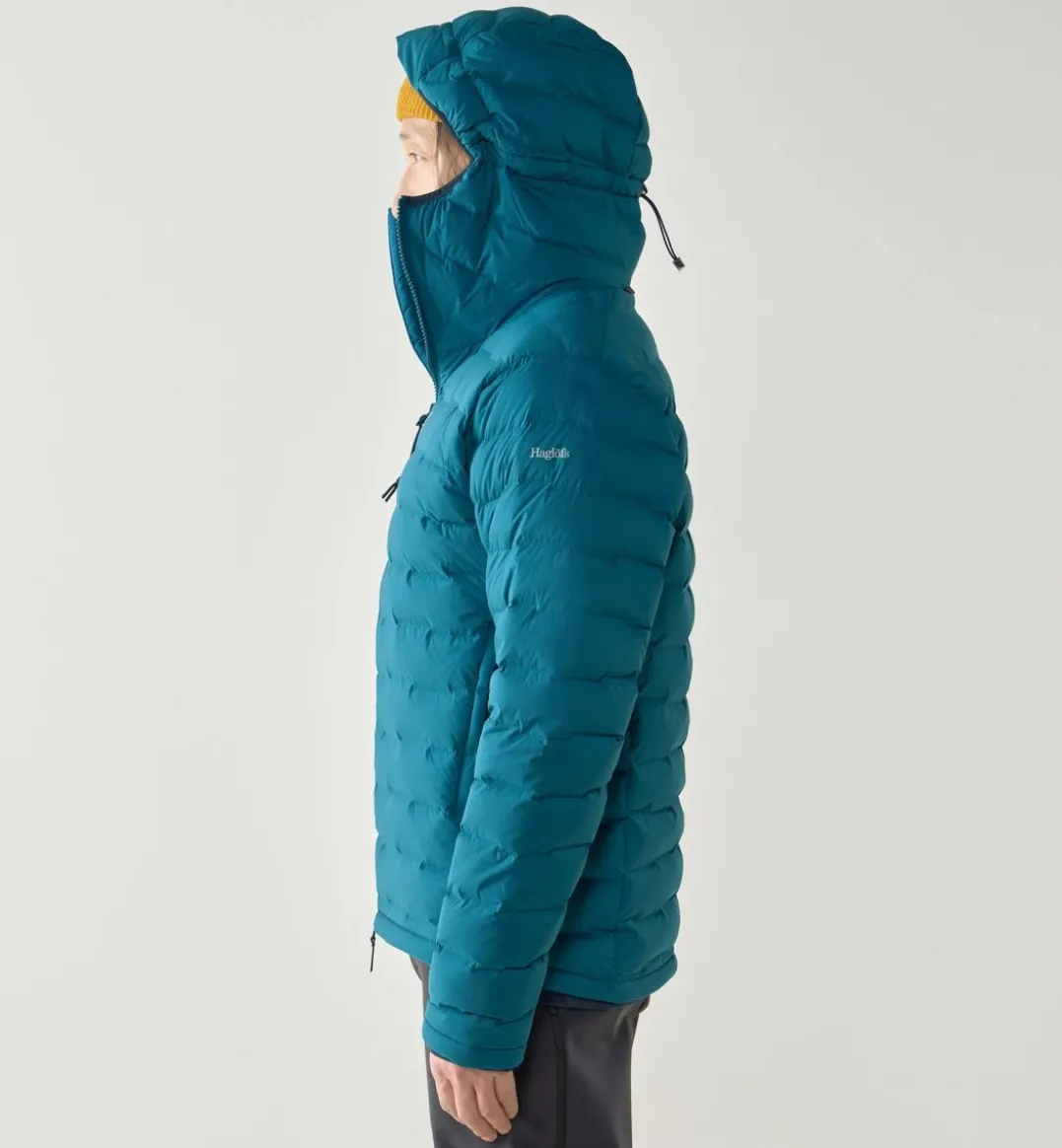 Haglöfs Men's Spitz Down Hood Deep Teal