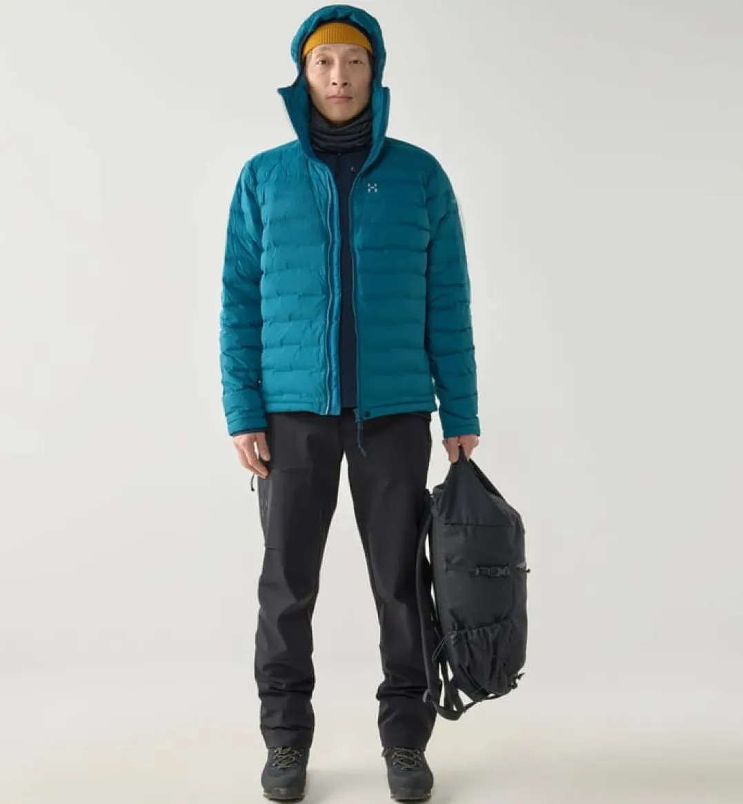 Haglöfs Men's Spitz Down Hood Deep Teal