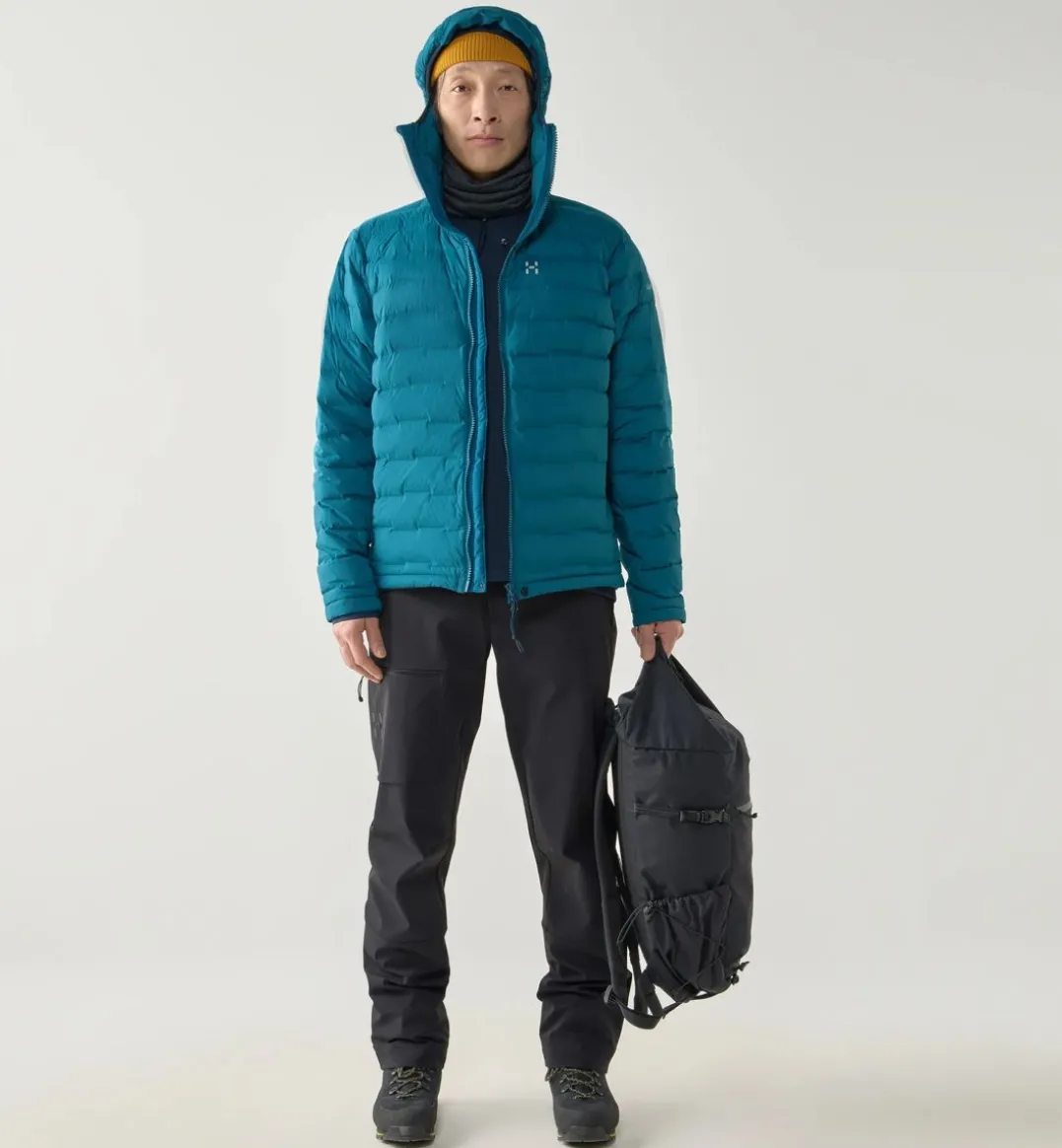 Haglöfs Men's Spitz Down Hood Deep Teal