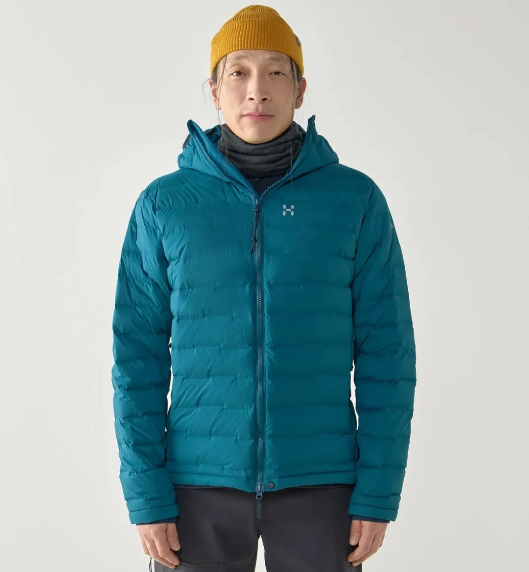 Haglöfs Men's Spitz Down Hood Deep Teal