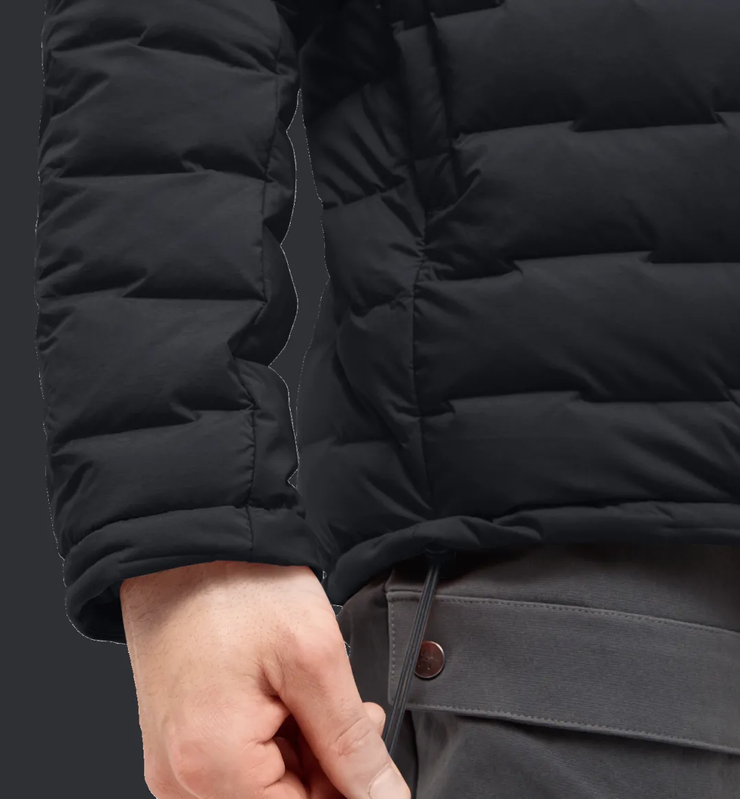 Haglöfs Men's Spitz Down Hood True Black