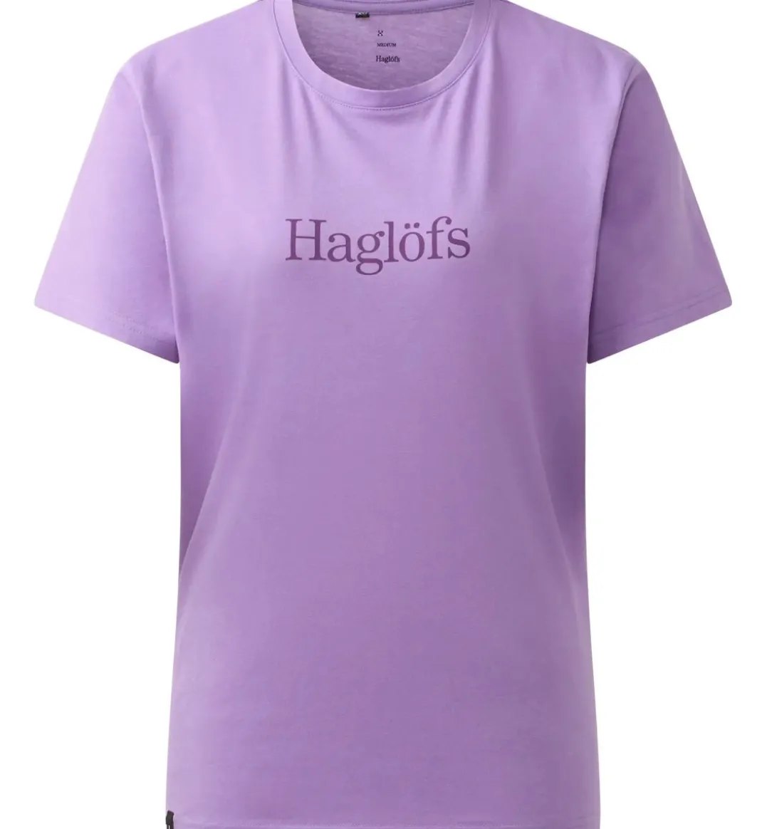 Haglöfs Outsiders Tee Women Purple Ice