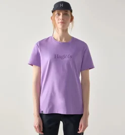 Haglöfs Outsiders Tee Women Purple Ice