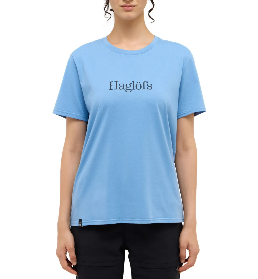 Haglöfs Outsiders Tee Women Sky Blue