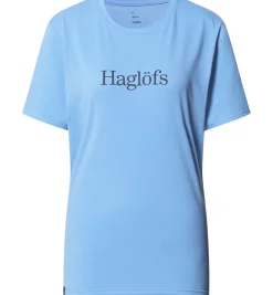Haglöfs Outsiders Tee Women Sky Blue