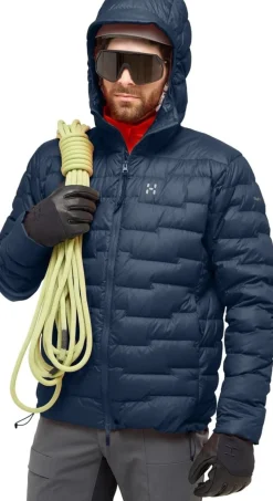 Haglöfs Roc Flash Down Hood Men Tarn Blue