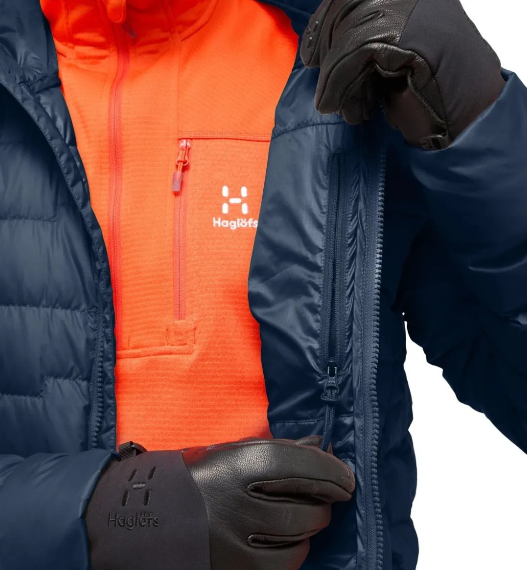 Haglöfs Roc Flash Down Hood Men Tarn Blue