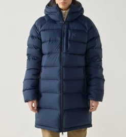 Haglöfs Rosson Down Parka Women Tarn Blue