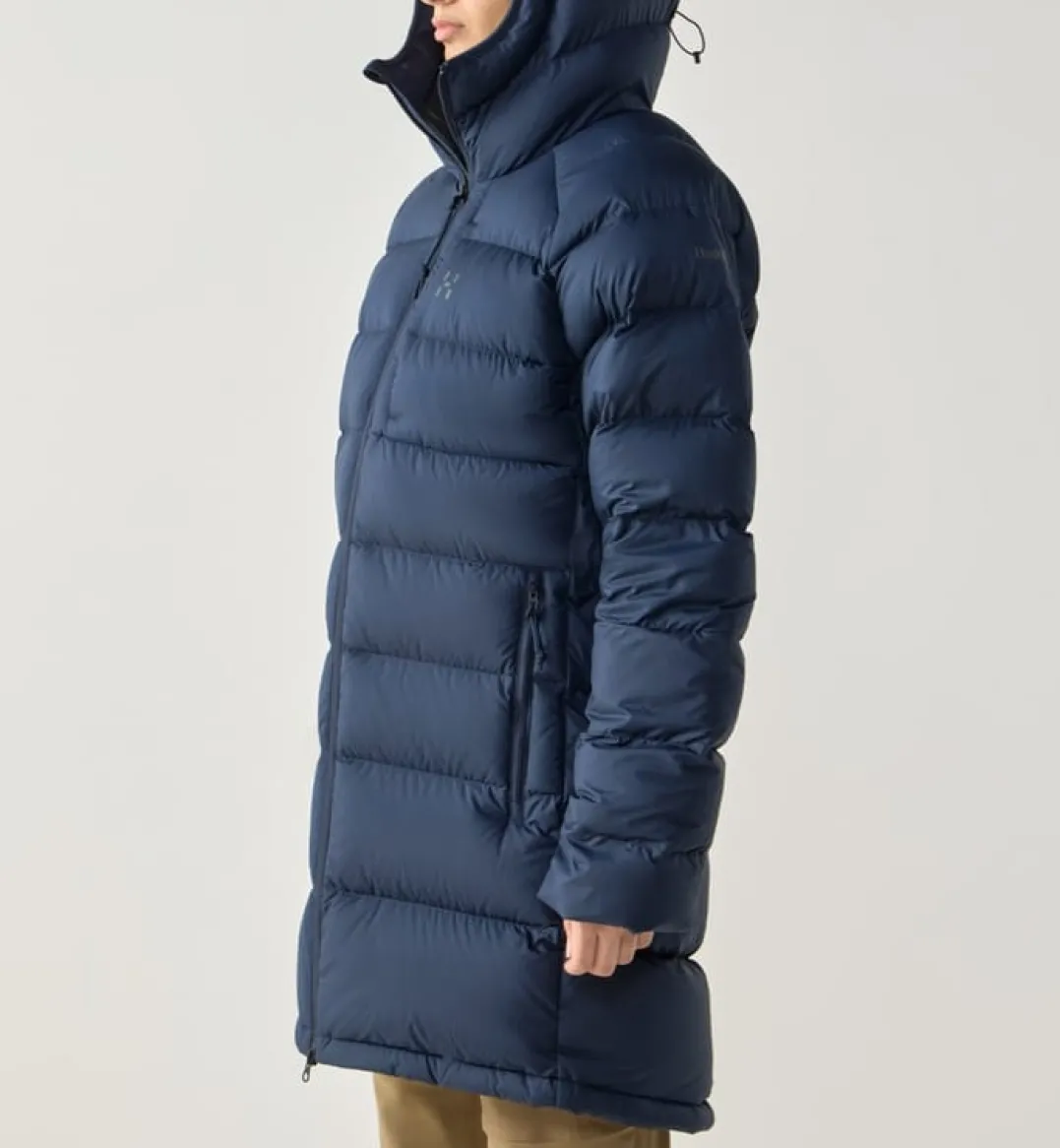 Haglöfs Rosson Down Parka Women Tarn Blue