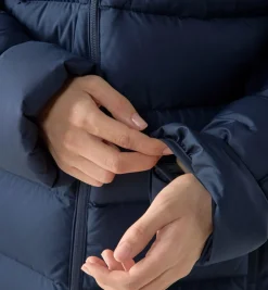 Haglöfs Rosson Down Parka Women Tarn Blue