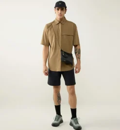 Haglöfs Salo Shirt Ss Ii Men Oak Brown