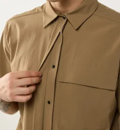 Haglöfs Salo Shirt Ss Ii Men Oak Brown