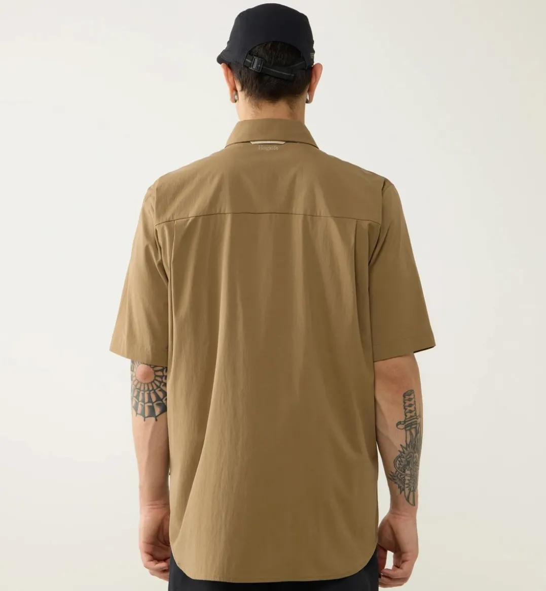 Haglöfs Salo Shirt Ss Ii Men Oak Brown