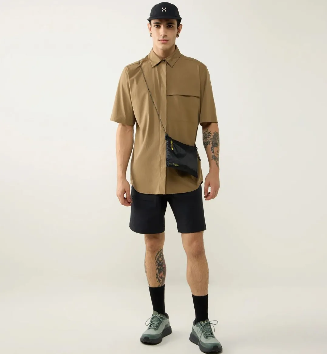 Haglöfs Salo Shirt Ss Ii Men Oak Brown