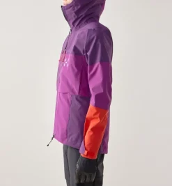 Haglöfs Spitz GTX Pro II Jacket Women Grape Purple/purple Night
