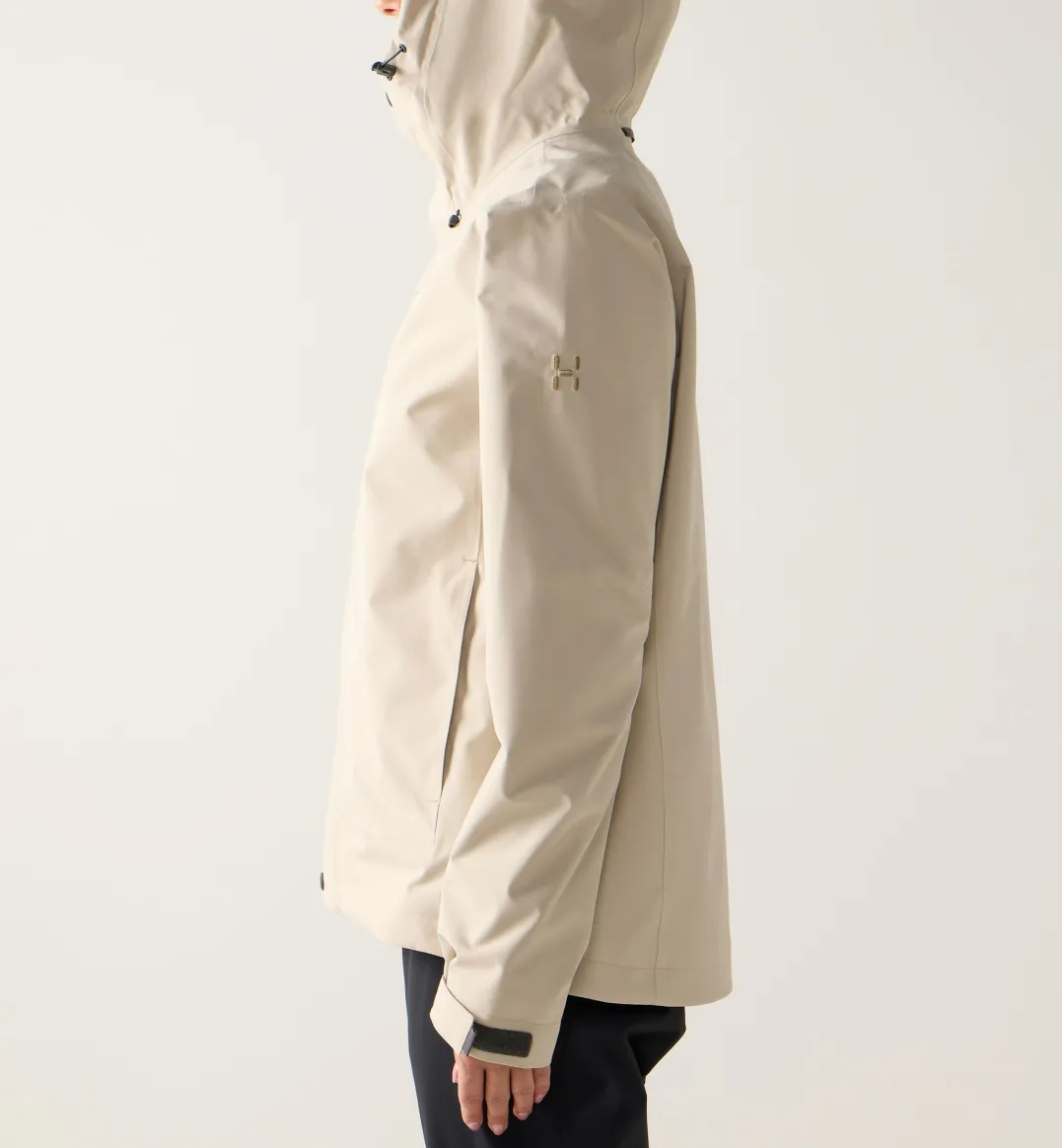 Haglöfs Women's Breeze Proof Jacket Chalk Beige