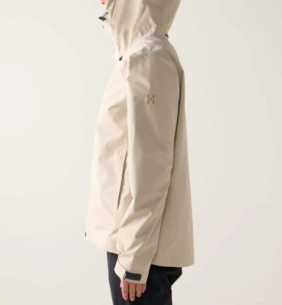 Haglöfs Women's Breeze Proof Jacket Chalk Beige