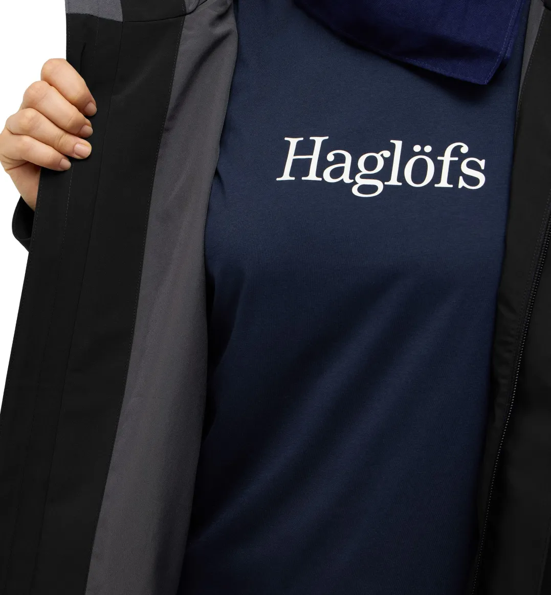 Haglöfs Women's Breeze Proof Jacket True Black
