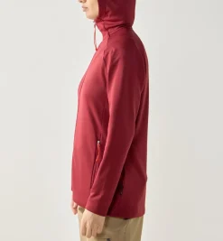 Haglöfs Women's Korp Mid Hood Carmine Red