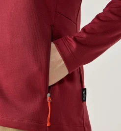 Haglöfs Women's Korp Mid Hood Carmine Red